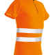 104059-**-25 Zipp-Neck Shirt Orange EN20471
** Find Your Size Chart
